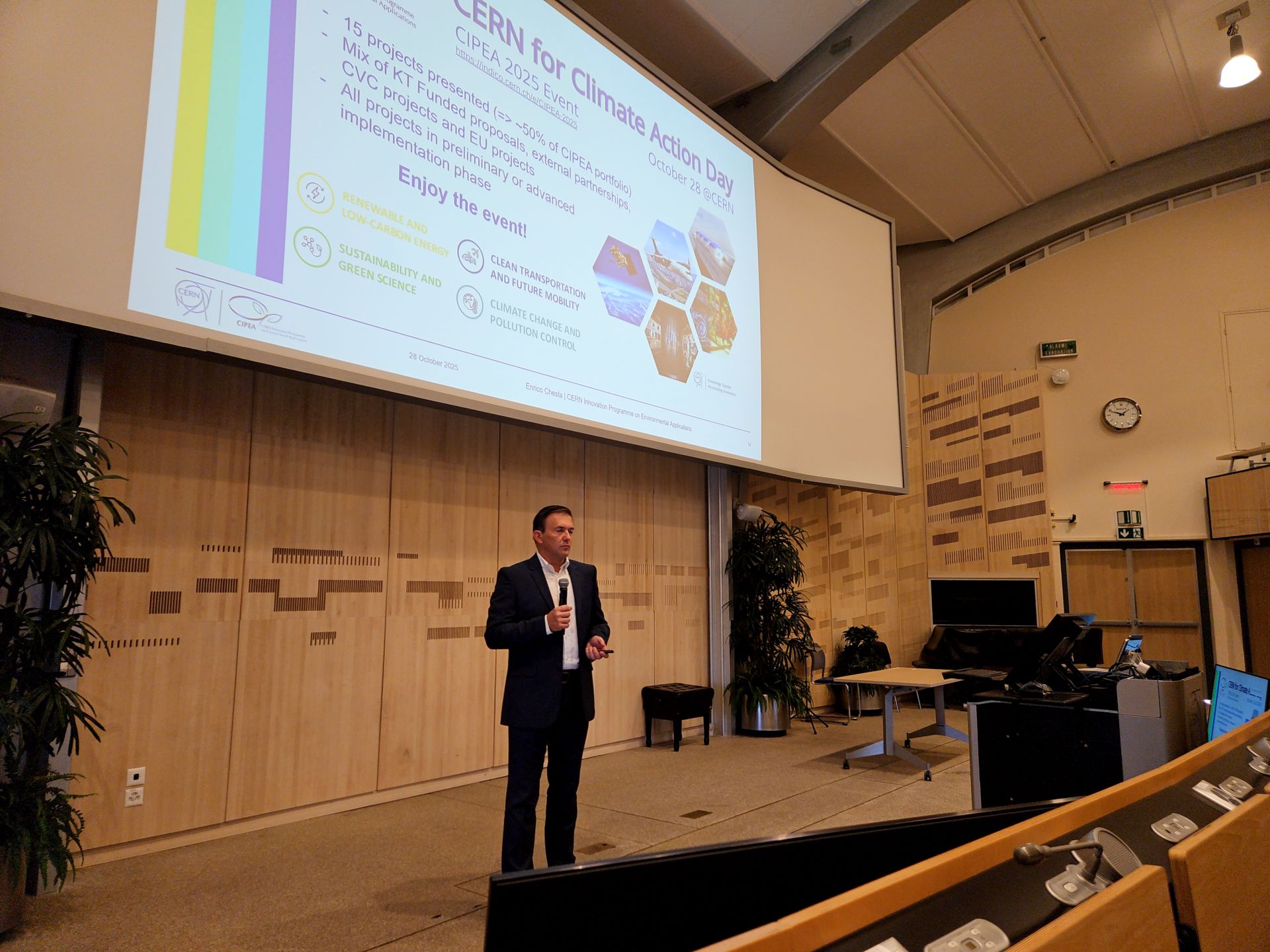 CERN showcases projects with environmental applications